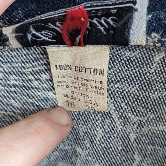 Oversized Acid Wash blazer - Picture 5 of 5